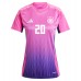 Germany Benjamin Henrichs #20 Replica Away Shirt Ladies Euro 2024 Short Sleeve